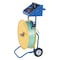 Vestil Steel Heavy Duty Strapping Cart, 22-5/16" x 25" x 41-5/16", Blue/Yellow STRAP-PS-HD - alternate 6
